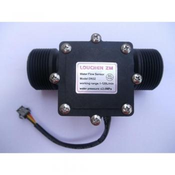 Débitmètre compteur d'eau 1-120L/min 1.25 pouces