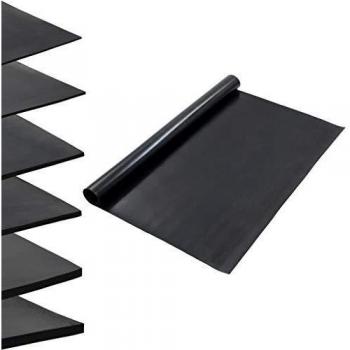 Anti-Slip Rubber Floor Mat 1.2x2 m 2 mm Smooth