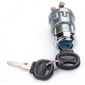 Interrupteur de démarreur 12V avec 2 clés pour machines agricoles
