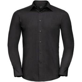 Collezione Russell Camicia Blu Maniche Lunghe