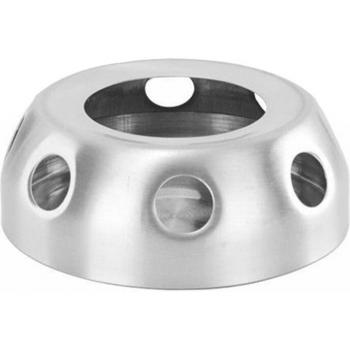 Practical Silver Candle Warmer for Teapots