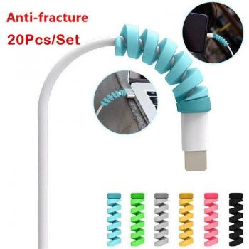 USB Cord Protector Sleeve Pack