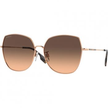 Óculos de Sol Burberry BE3136D Dourados Feminino Asian Fit 1337G9