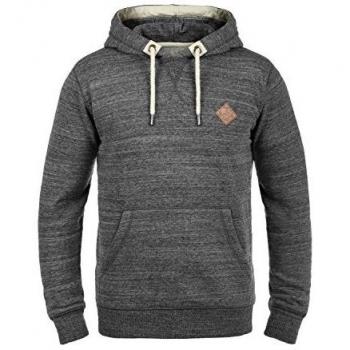 !Solid Kevin Herren Hoodie, Kapuzenpullover mit Fleece-Innenseite, Größe:3XL, Farbe:Grey Melange