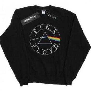 Pink Floyd Women's Black Sweatshirt with Iconic Prism Logo