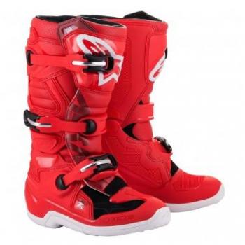 Alpinestars Tech 7S Kinder Motocross Stiefel Rot