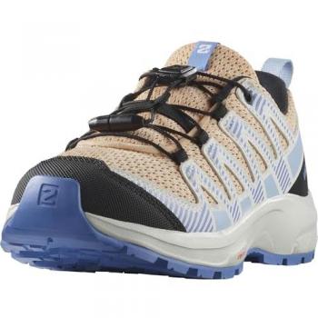 Salomon XA Pro V8 Damen Trekkingschuhe pastellorange/weiß/blau