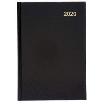 A5 2020 Week To View Diary by 5 Star Office Black