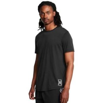 T-shirt Under Armour Run Anywhere manica corta nero