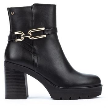Martinelli SELCI 1732 Women's Black Ankle Boots with Zipper