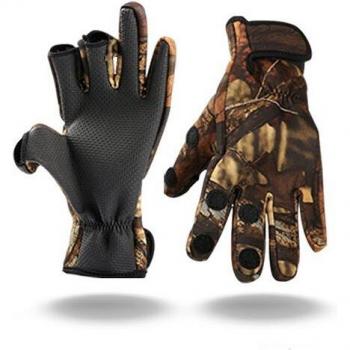 Gants de pêche et d'escalade en matériau imperméable