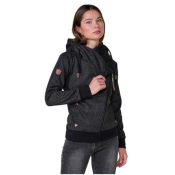 Sudadera Koroshi de felpa estampada con interior polar