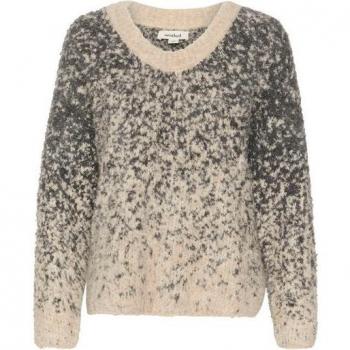 Luxury Beige Knitted Jumper – Women’s Size Large