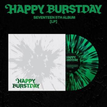 SEVENTEEN: HAPPY BURSTDAY LP (Black Splatter & Evergreen)