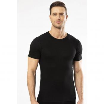 Cacharel T-shirt Negra de Manga Corta, Cuello Redondo