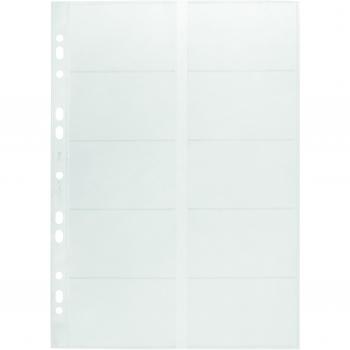 Visifix Business Card Album Refill Capacity 200, Size 57 x 90 mm
