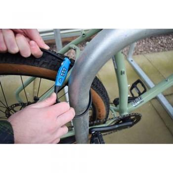 Squire Straplok COMBI 10 – Brida azul, 450 mm, combinación recodificable