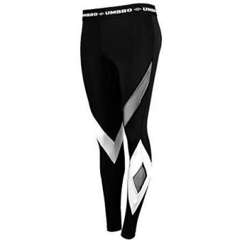 Ultra-Soft Diamond-Damenleggings – XS, schwarz/weiss (Umbro)