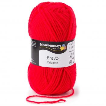 Schachenmayr Bravo Yarn 50G Scarlet