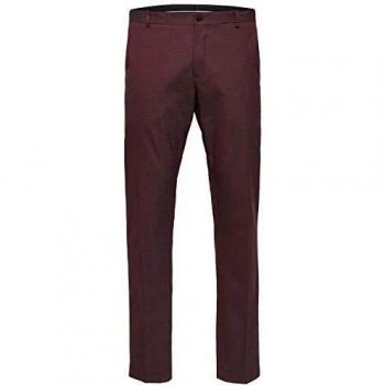 Pantalones de Traje para Hombre SELECTED HOMME 36R Marrón