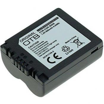 Ansmann Panasonic CGA-S006 Ersatzakku 7,4V 600mAh Li-Ion