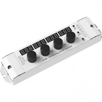 V1-KF 12V-24V 4 Channel RF LED Dimmer Controller