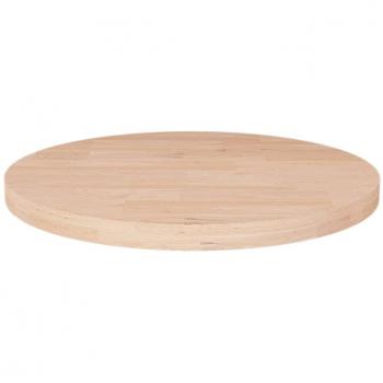 Tampo de Mesa Ø40 cm em Carvalho Maciço