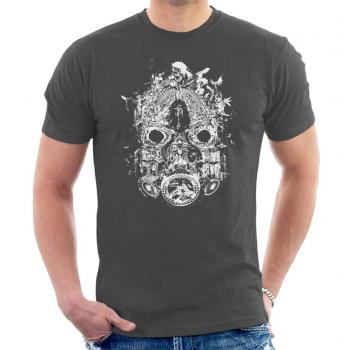 Borderlands 3: Mask of Mayhem – White Men's T‑shirt