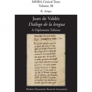 'Diálogo de la lengua'. By  Juan de Valdés. A Diplomatic Edition. Edited by K. Anipa.