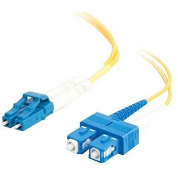 C2G 85594 30m LC-SC 9/125 OS1 Duplex Singlemode PVC Fiber Optic Cable