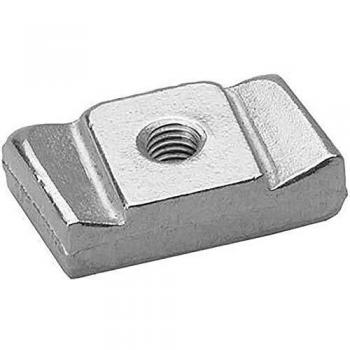 Plaque filetée type 50/30 galZn M16