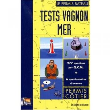 Livre d'entraînement Vagnon Mer : Pour permis côtier