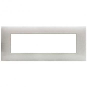 Plaque d'Ave Young44 3D 7 Places Couleur Blanche