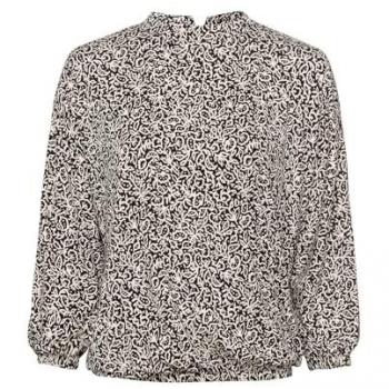 Zero 3/4-Arm-Shirt mit Blumenmuster