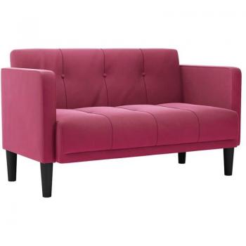 Velluto Rosso 111 cm Divanetto – Vidaxl