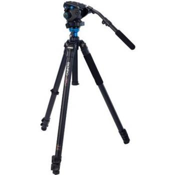 A3573F Benro 4‑Segment Tripod and S6 Head Bundle