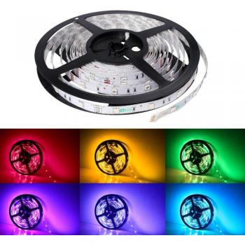 Bobina LED Flessibile 5050 5 m, Luce Autoattaccante, Resistente IP65