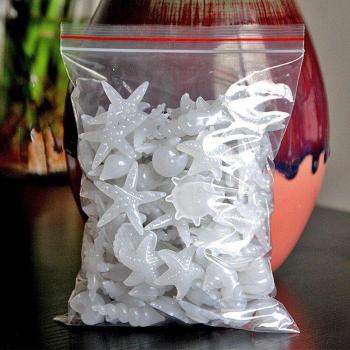 50pcs Luminous Starfish for Garden Pathways and Fish Tank Decor