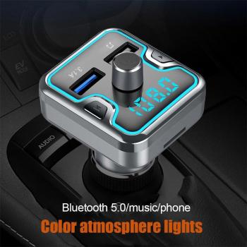 Bluetooth Car FM Transmitter with MP3 Player and Quick Charge 3.0 USB Port