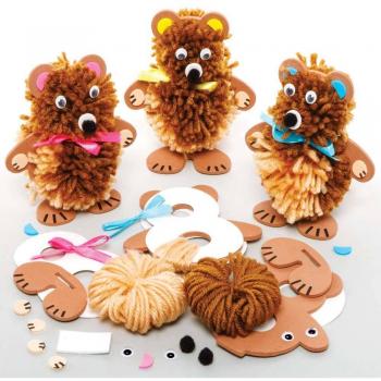 Bommel-Teddy Bastelspaß