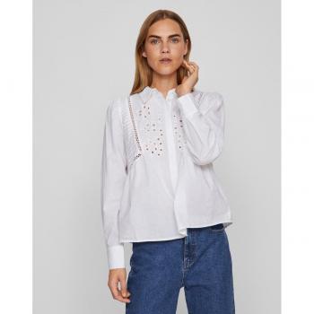 Blusa Vila mujer calados detalles calados