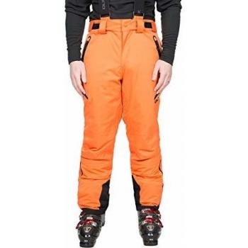 Pantalones de esquí Trespass Kristoff Impermeables con Tirantes, Cremalleras, Polainas y Ventilación Lateral, Hombre, Naranja, M