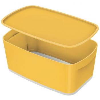 Leitz MyBox Cosy Aufbewahrungsbox klein, grau, 197x322x140 mm