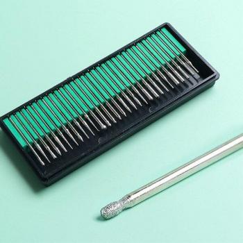 Wool Quartz Diamond Nail Art Drill Bit Set LE1560