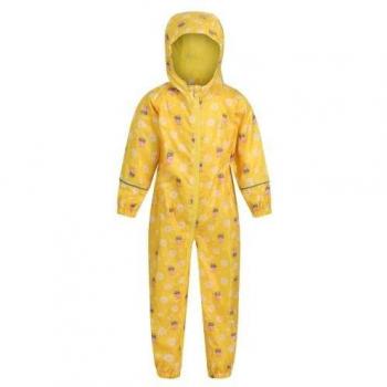 Regatta Kids Peppa Pig Floral Waterproof Puddle Suit