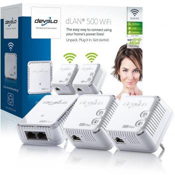 Devolo dLAN 500 Wi-Fi Ethernet Adapter
