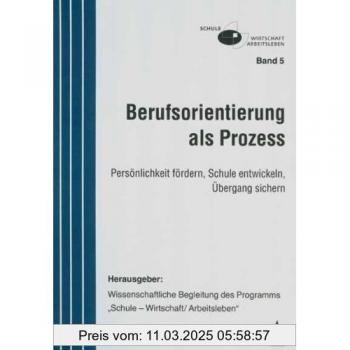 Berufsorientierung als Prozess