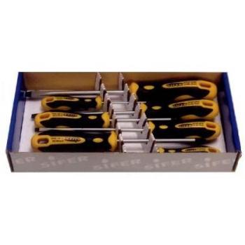 Cacciaviti 7 pezzi Sifer con Bocche Piatte e Diritte Ph 531510