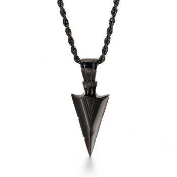 Cool Boy Accessories Gold Arrow Necklace