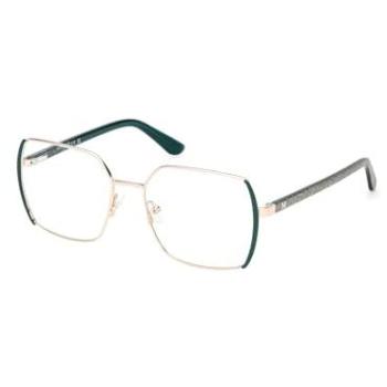 Guess Woman GM50014 098 Optical Metal Green Squared Normal (Gold)